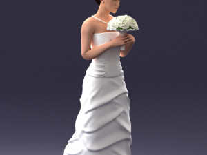 bride 1009 3d print ready 3D Принт Модель