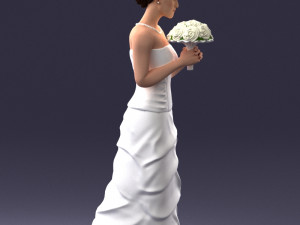 bride 1009 3d print ready 3D Принт Модель