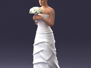 bride 1009 3d print ready 3D Принт Модель