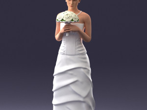 bride 1009 3d print ready 3D Принт Модель