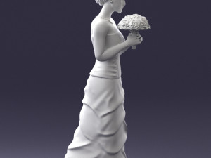 bride 1009 3d print ready 3D Принт Модель