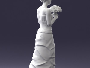 bride 1009 3d print ready 3D Принт Модель
