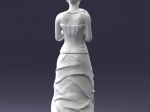 bride 1009 3d print ready 3D Принт Модель