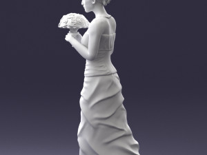 bride 1009 3d print ready 3D Принт Модель
