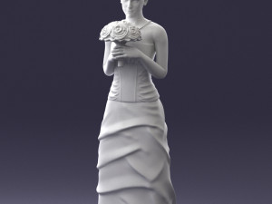 bride 1009 3d print ready 3D Принт Модель