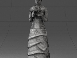 bride 1009 3d print ready 3D Принт Модель