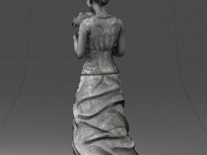 bride 1009 3d print ready 3D Принт Модель