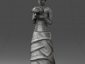 bride 1009 3d print ready 3D Принт Модель