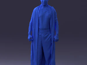 000301 Blue Genie Character 1101 3dp 3D Print Model