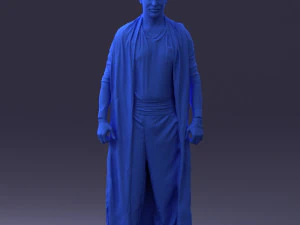 000301 Blue Genie Character 1101 3dp 3D Print Model