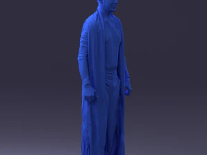 000301 Blue Genie Character 1101 3dp 3D Print Model