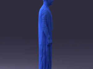 000301 Blue Genie Character 1101 3dp 3D Print Model