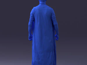 000301 Blue Genie Character 1101 3dp 3D Print Model