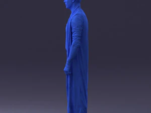 000301 Blue Genie Character 1101 3dp 3D Print Model