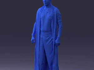 000301 Blue Genie Character 1101 3dp 3D Print Model