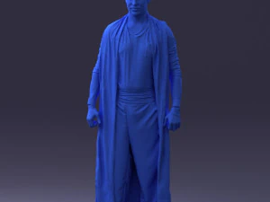 000301 Blue Genie Character 1101 3dp 3D Print Model