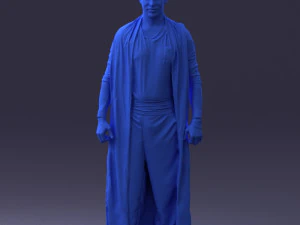 000301 Blue Genie Character 1101 3dp 3D Print Model