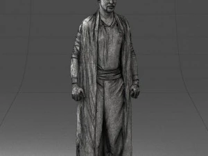 000301 Blue Genie Character 1101 3dp 3D Print Model