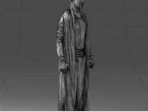 000301 Blue Genie Character 1101 3dp 3D Print Model