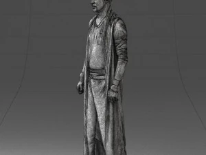 000301 Blue Genie Character 1101 3dp 3D Print Model