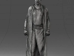 000301 Blue Genie Character 1101 3dp 3D Print Model