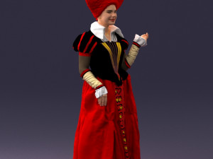 queen of spades 1101-2 3D Model