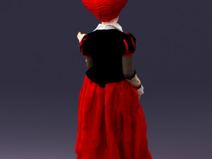 queen of spades 1101-2 3D Model