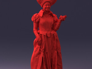 queen of spades 1101-2 3D Model