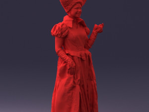 queen of spades 1101-2 3D Model