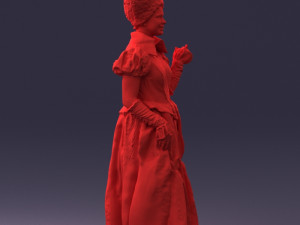 queen of spades 1101-2 3D Model