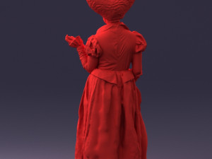queen of spades 1101-2 3D Model