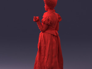 queen of spades 1101-2 3D Model