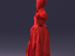 queen of spades 1101-2 3D Model