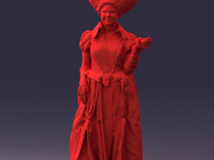 queen of spades 1101-2 3D Model