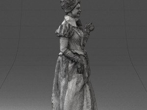 queen of spades 1101-2 3D Model