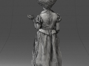 queen of spades 1101-2 3D Model
