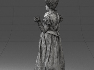 queen of spades 1101-2 3D Model