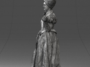 queen of spades 1101-2 3D Model