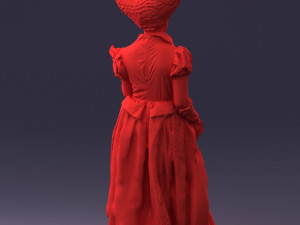 queen of spades1101-2 3d print ready 3D Print Model