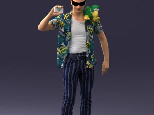 Haustierdetektiv1101-4 3D-Druck bereit 3D Druckmodell