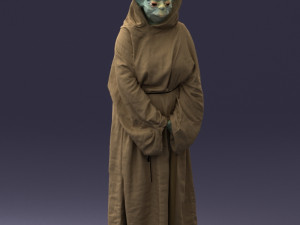 woman yoda 1101-5 Model 3D