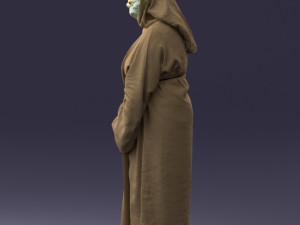 woman yoda 1101-5 Model 3D