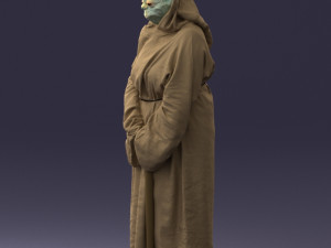 woman yoda 1101-5 Model 3D
