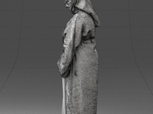 woman yoda 1101-5 Model 3D