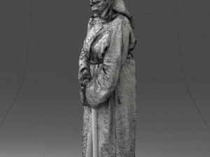woman yoda 1101-5 Model 3D