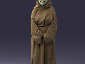 woman yoda 1101-5 3d print ready 3D Принт Модель