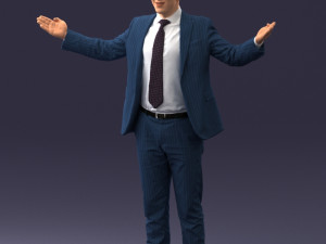 happy person 1016-1 3d print ready 3D Принт Модель