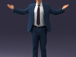 happy person 1016-1 3d print ready 3D Принт Модель