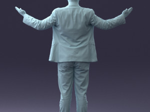 happy person 1016-1 3d print ready 3D Принт Модель
