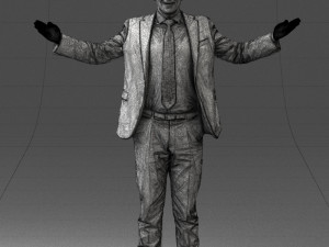 happy person 1016-1 3d print ready 3D Принт Модель